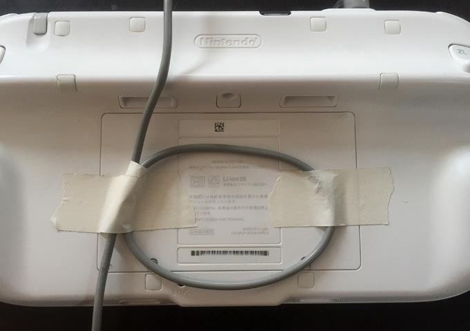 Wii Uのケーブルが断線したりディスクを読み込まなくなったりした時にしたこと